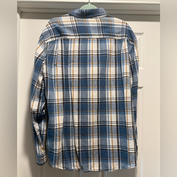 George Blue and Brown Plaid Shirt - Picture 3 of 3